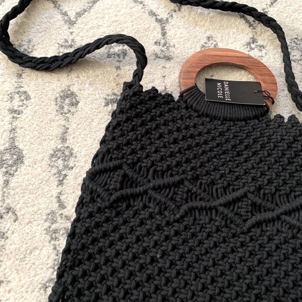 ‼️HANDMADE CROCHET CROSSBODY OR BRACELET‼️ WITH GORGEOUS HAND TIED FRINGE‼️
